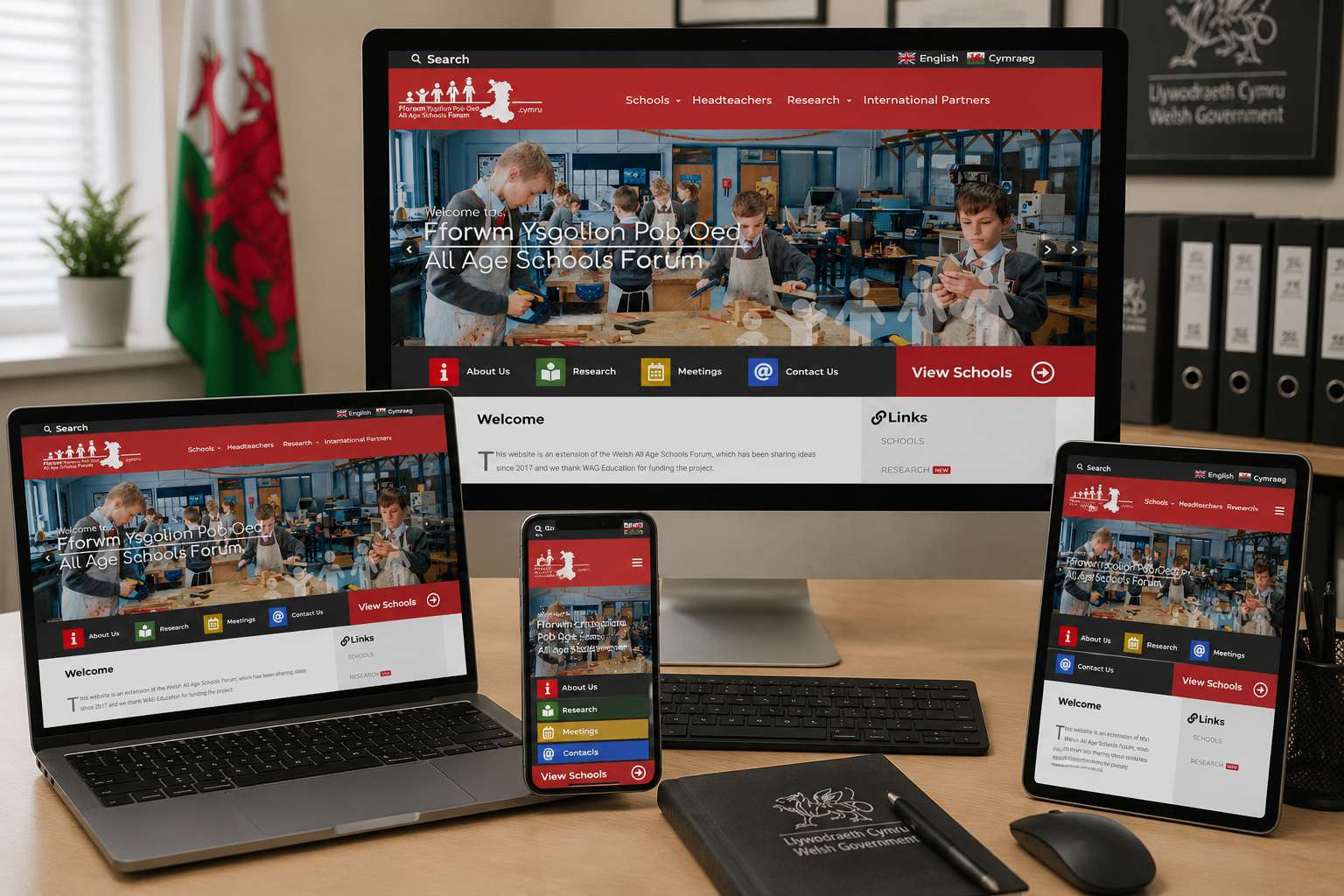 All Age Schools Forum Wales screenshot